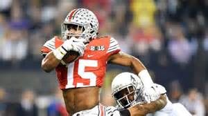 Sophomore running back Ezekiel Elliott scored four times to lead the Ohio State Buckeyes to a win over the Oregon Ducks in the playoff final game.